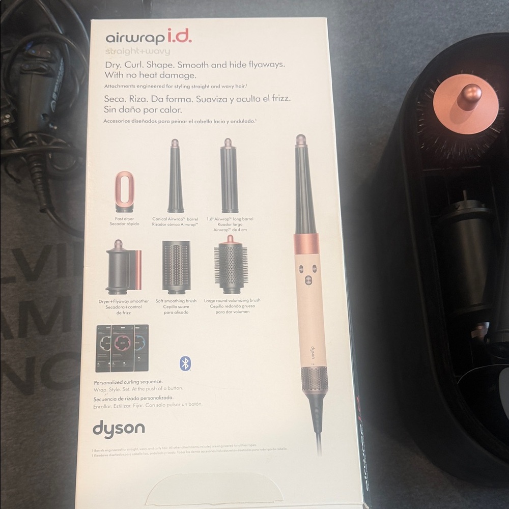 Dyson Airwrap i.d. Multi-Styler in Rose Gold and Black